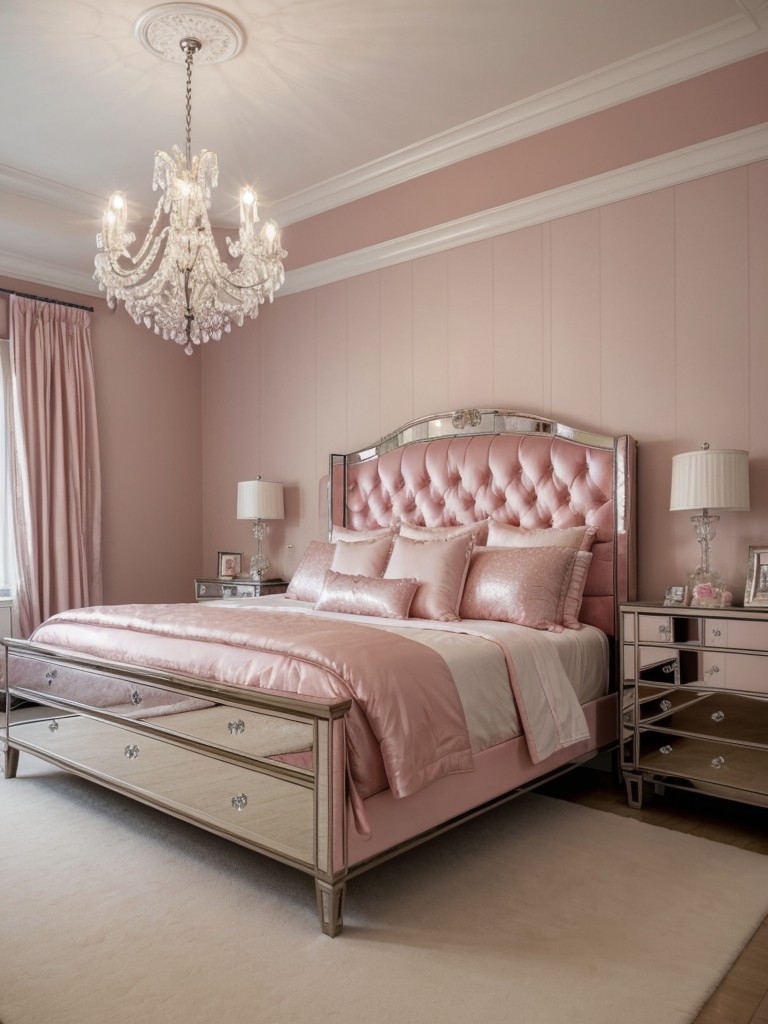 Chic and Glam: Pink Bedroom Inspiration