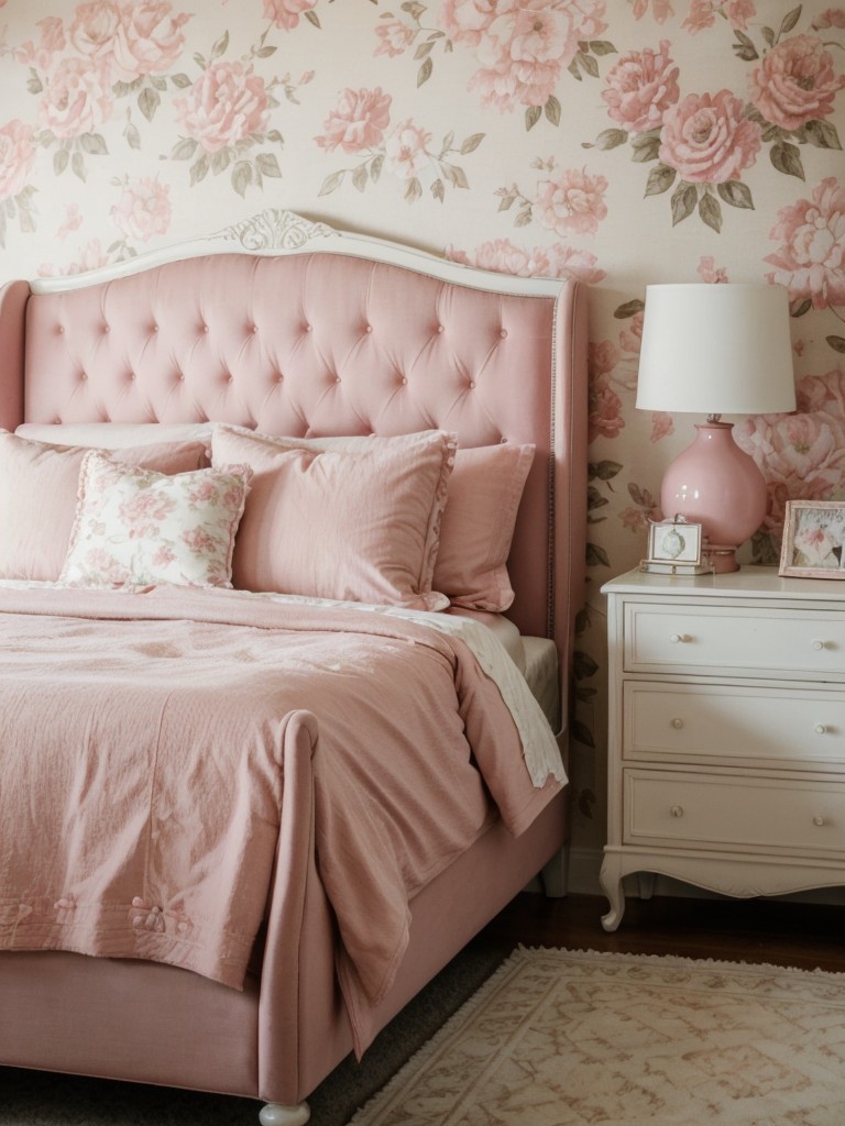 Vintage Chic: Timeless Apartment Decor with Blush Accents