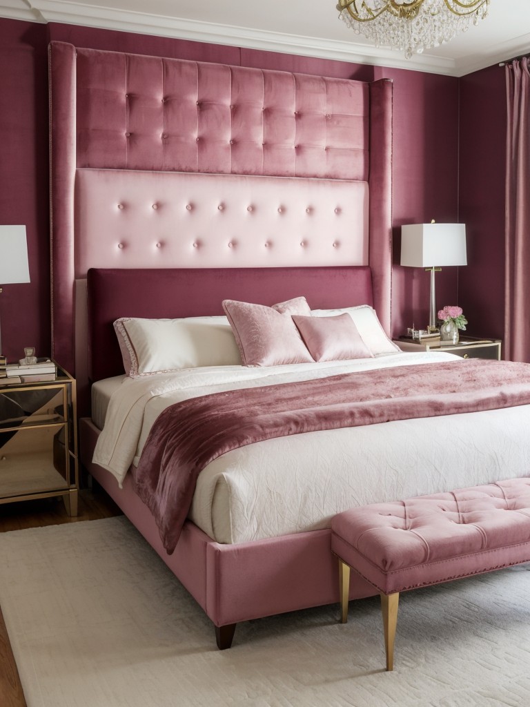 Dreamy Bedroom Inspiration: Velvet Headboards for a Pop of Drama!