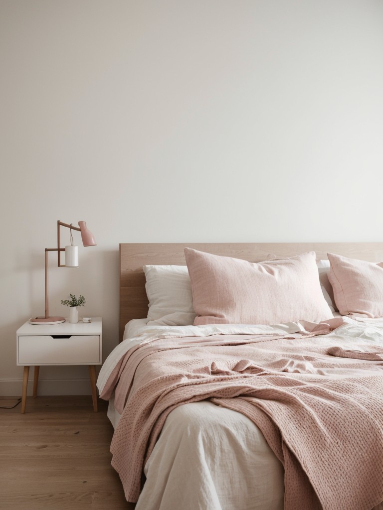 Pink Dream: Stylish Apartment Bedroom Ideas to Create a Minimalist Oasis