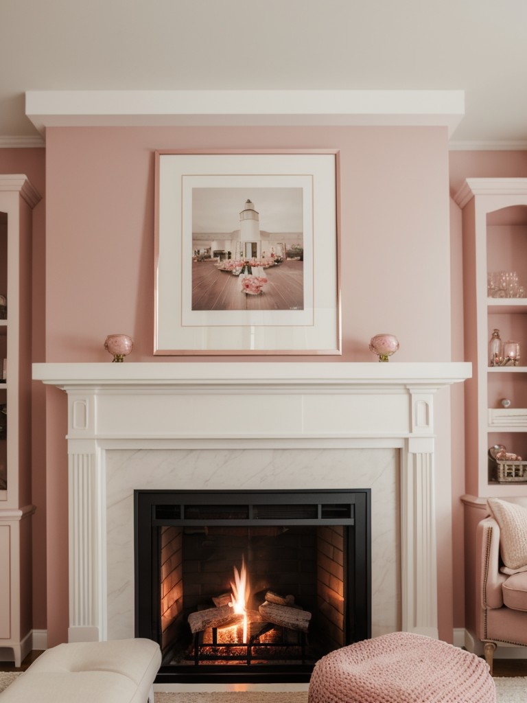 Cozy Ambiance: Create an Elegant Pink Bedroom with a Touch of Rose