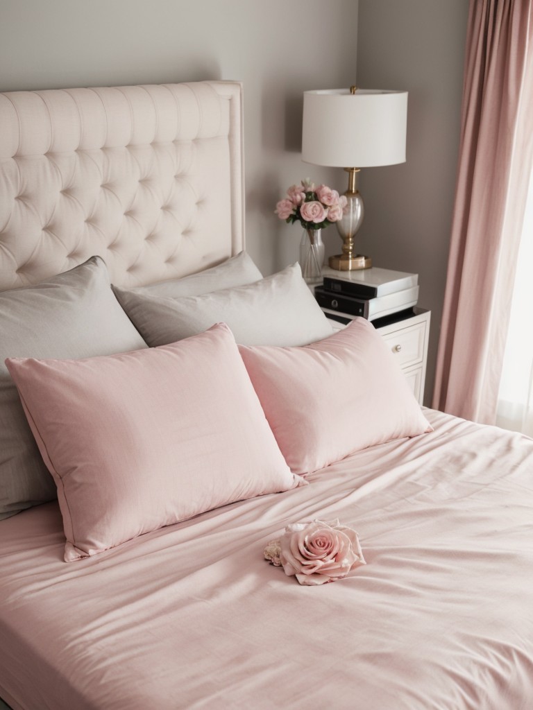 Pretty in Pink: Stylish Apartment Bedroom Decor Tips