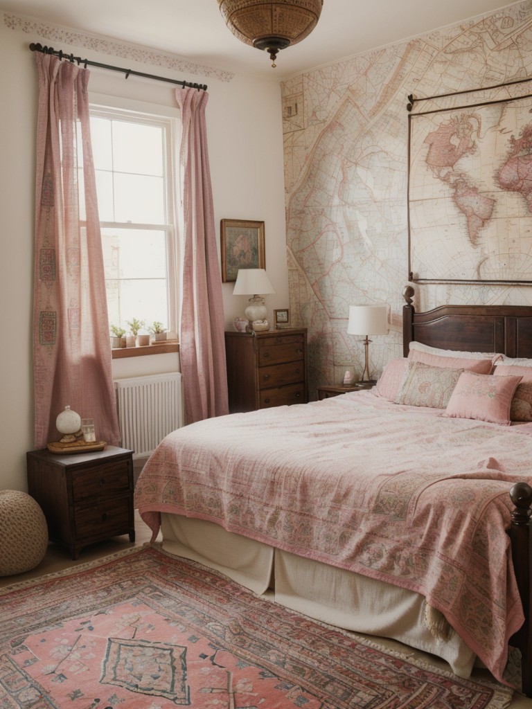 Whimsical Traveler: Pink Bedroom Decor Inspiration!