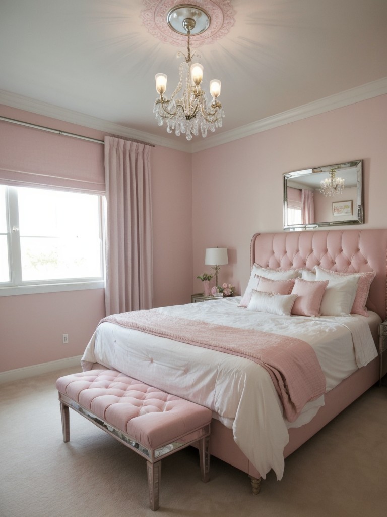 Pretty in Pink: Apartment Bedroom Glam Inspiration!