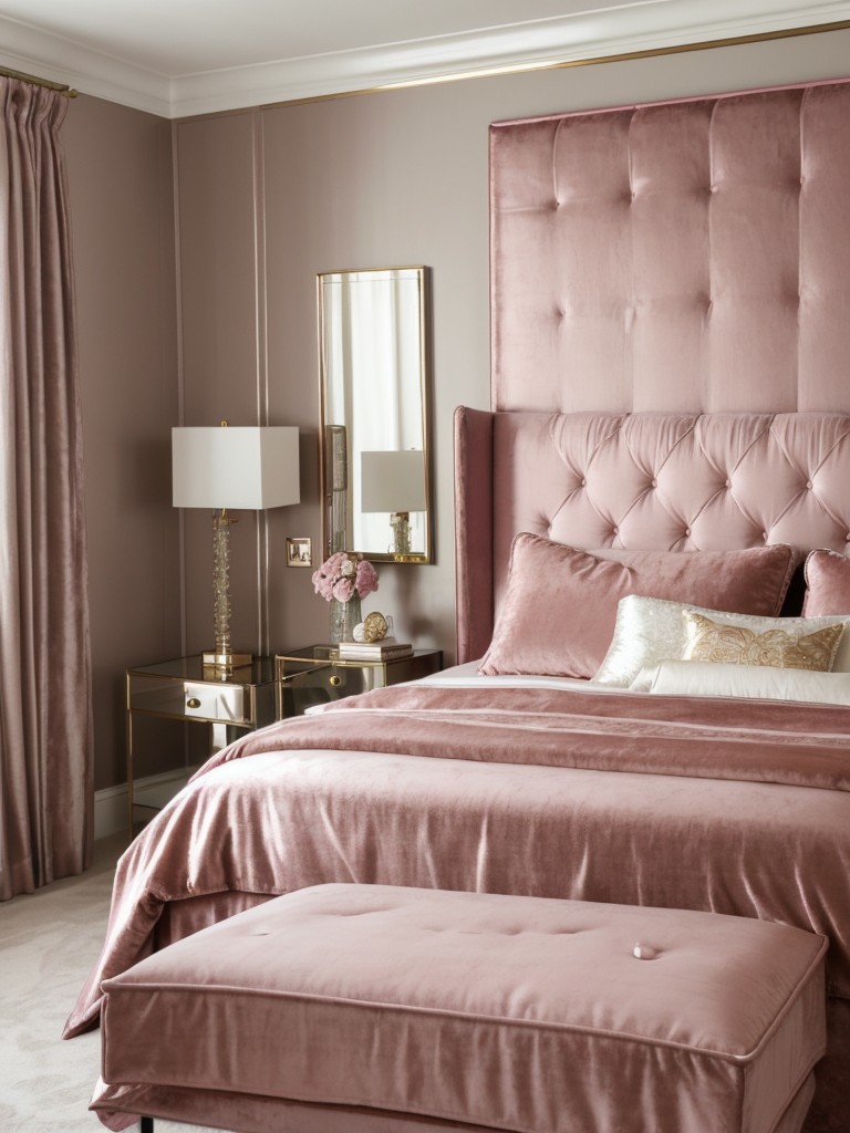 Velvet Dreams: Luxurious Bedroom Inspo for an Elegant Retreat!