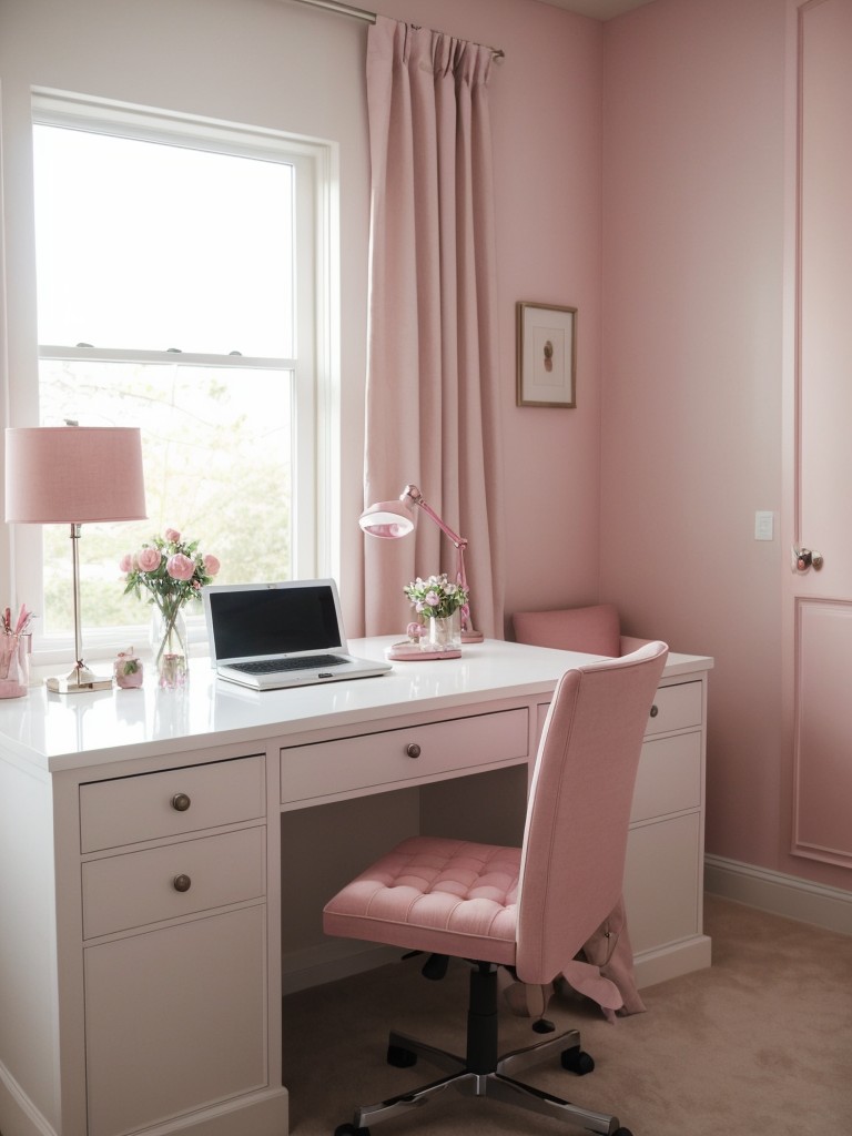 Pink Bedroom Paradise: Transform your space with romance and functionality!