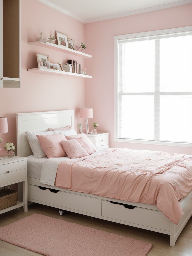 Bedroom Bliss: Small Apartment? No Problem! Maximize Space with Clever Storage Solutions.