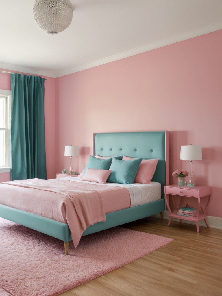 Pretty in Pink: Stylish Apartment Bedroom Ideas