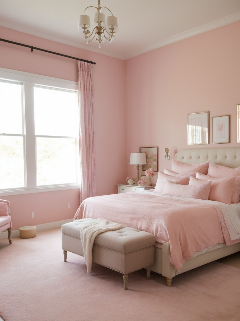 Blushing Bedroom Bliss: Perfect Decor Ideas for Your Apartment