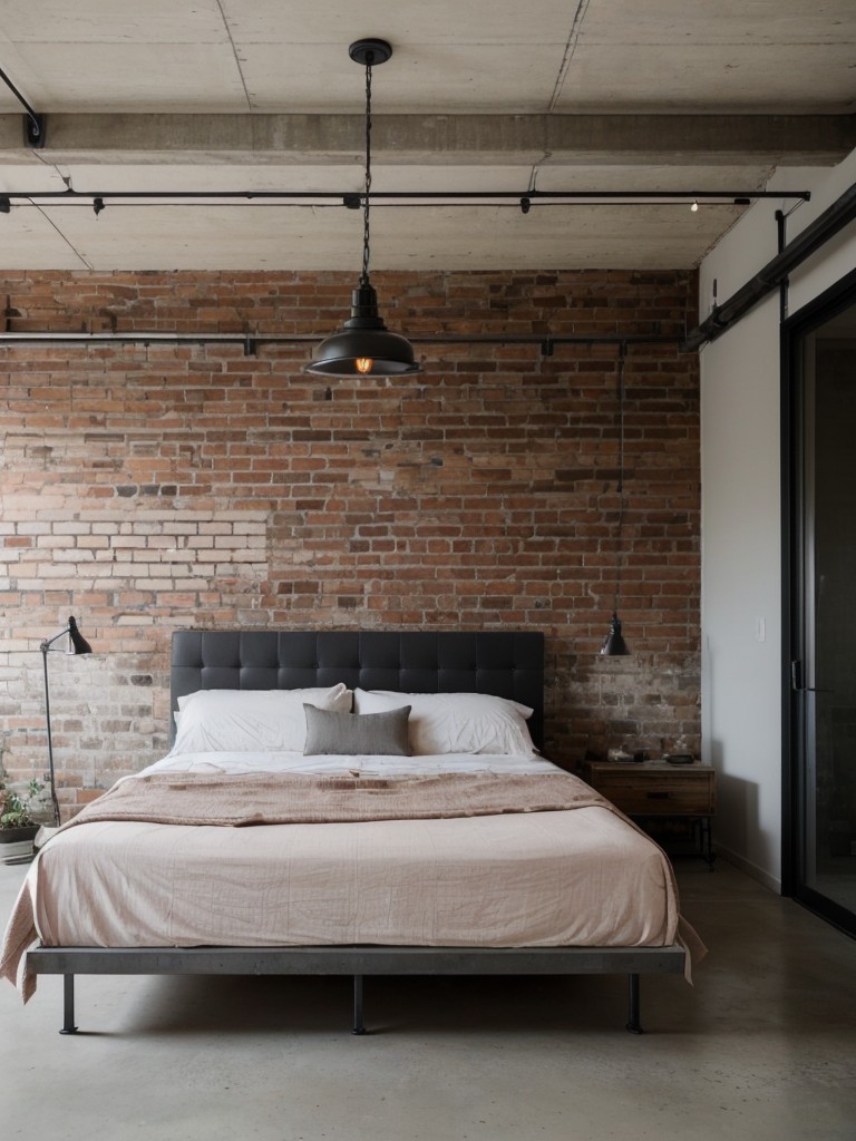 Urban Loft Vibes: Industrial-Inspired Bedroom Decor