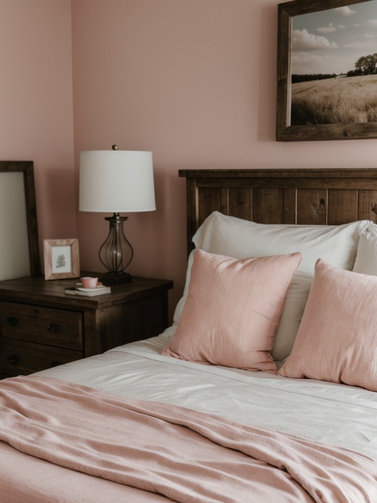 Cozy Apartment Vibes: Relaxing Pink Bedroom Decor