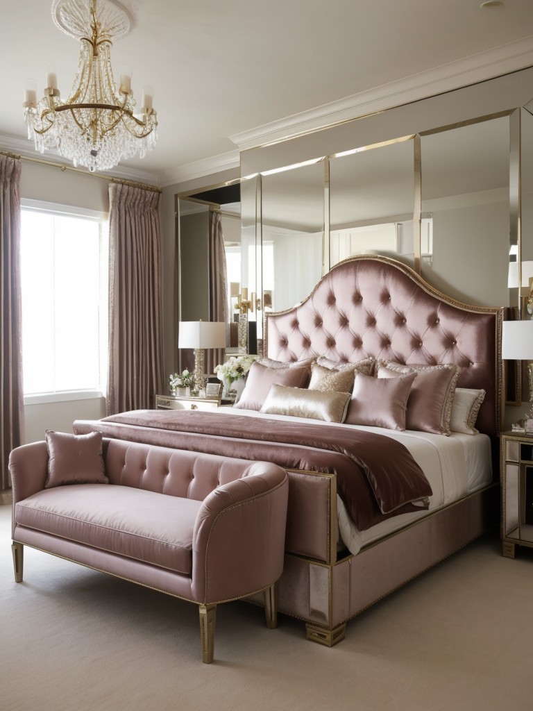 Luxe and Lavish: Glamorous Pink Bedroom Decor