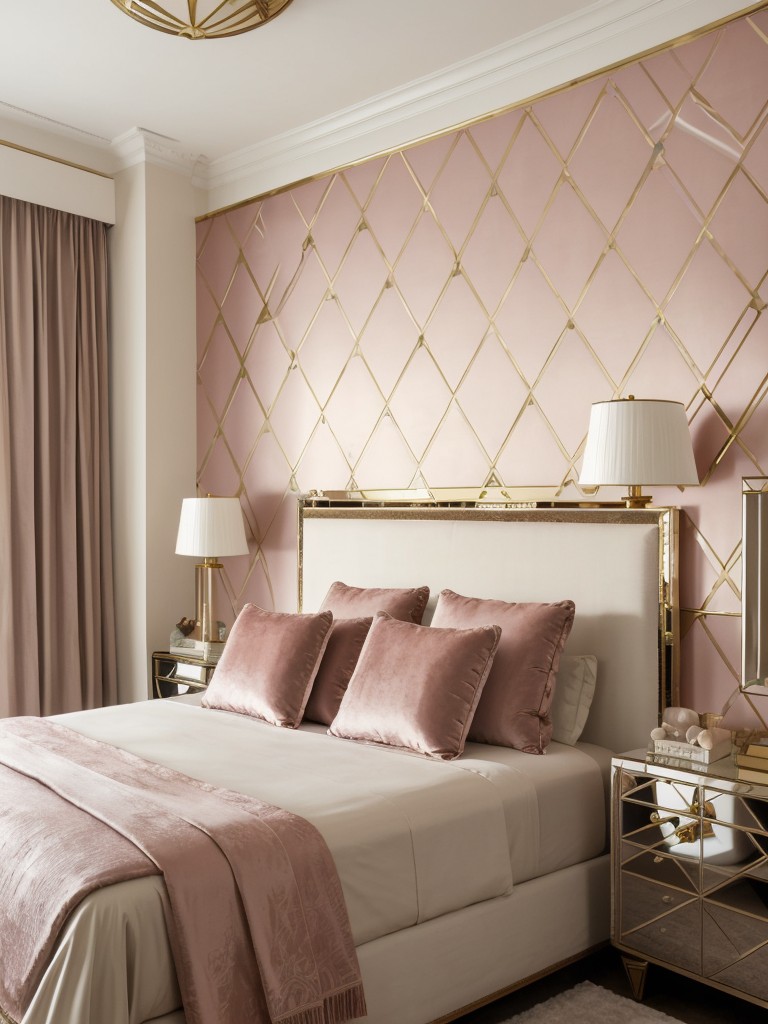 Art Deco Glamour: Bold & Luxurious Bedroom Design