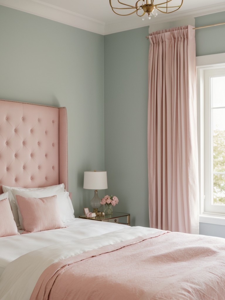 Chic Apartment Bliss: Pastel Pink Bedroom Decor Ideas