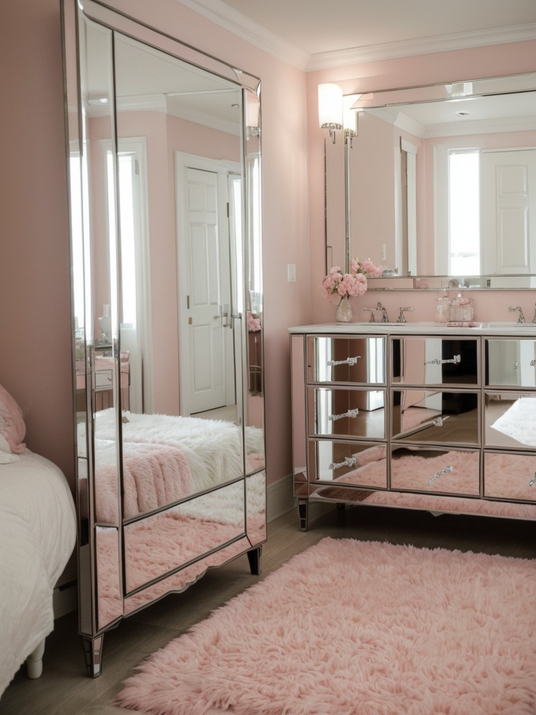 Plush & Glam: Hollywood-inspired pink bedroom decor ideas for a touch of glamour!