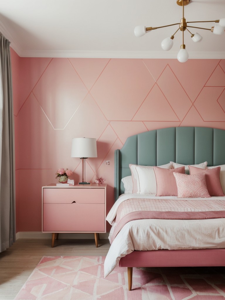 Mid-Century Magic: Pink Apartment Decor