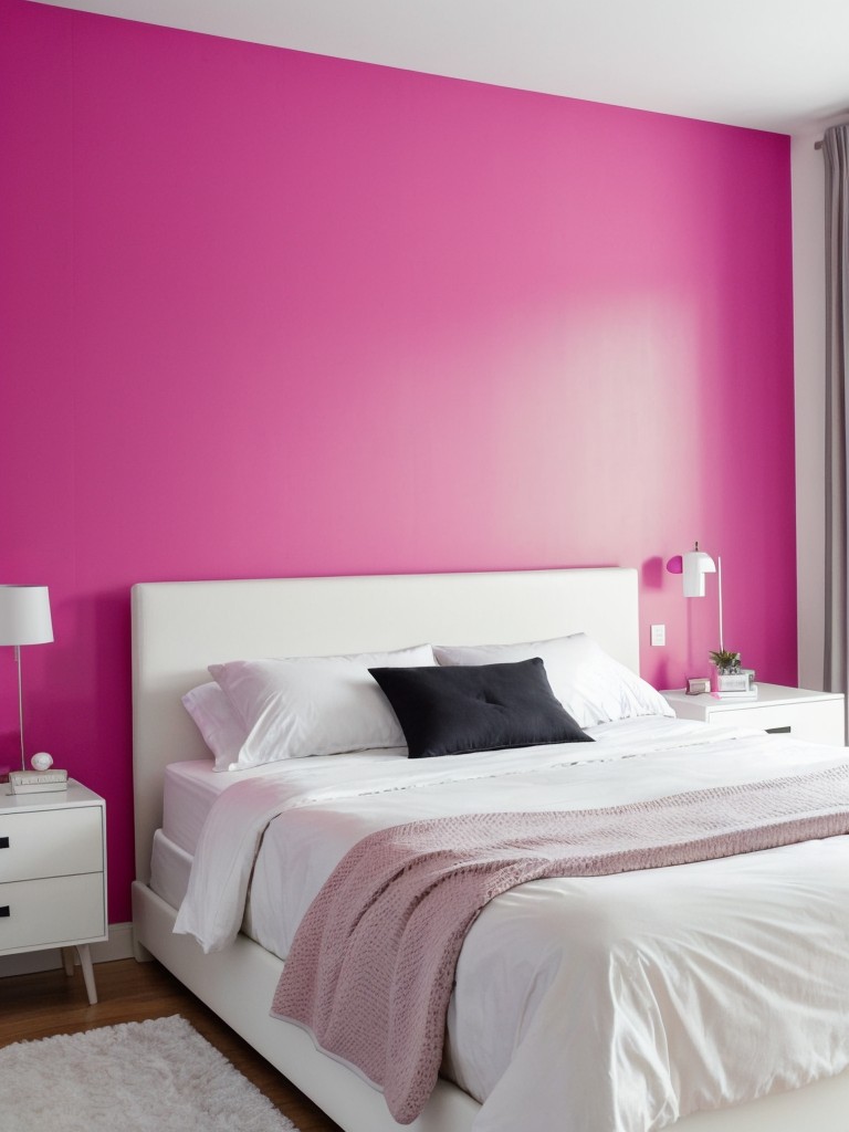 Pretty in Pink: Stylish Apartment Bedrooms