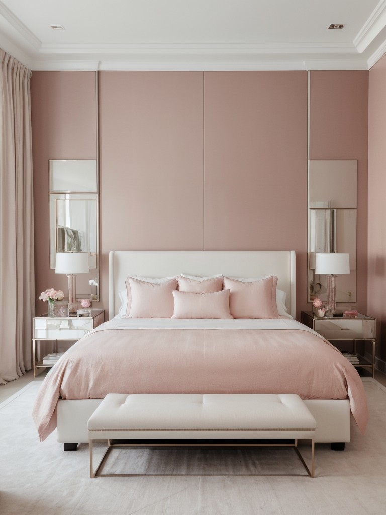 Stunning Pink Bedroom: Sophistication meets modern style