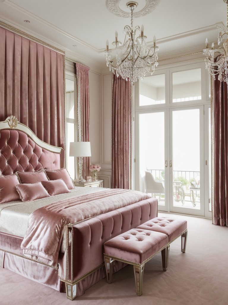 Chic & Luxe: Pink Bedroom Décor for a Glamorous Apartment