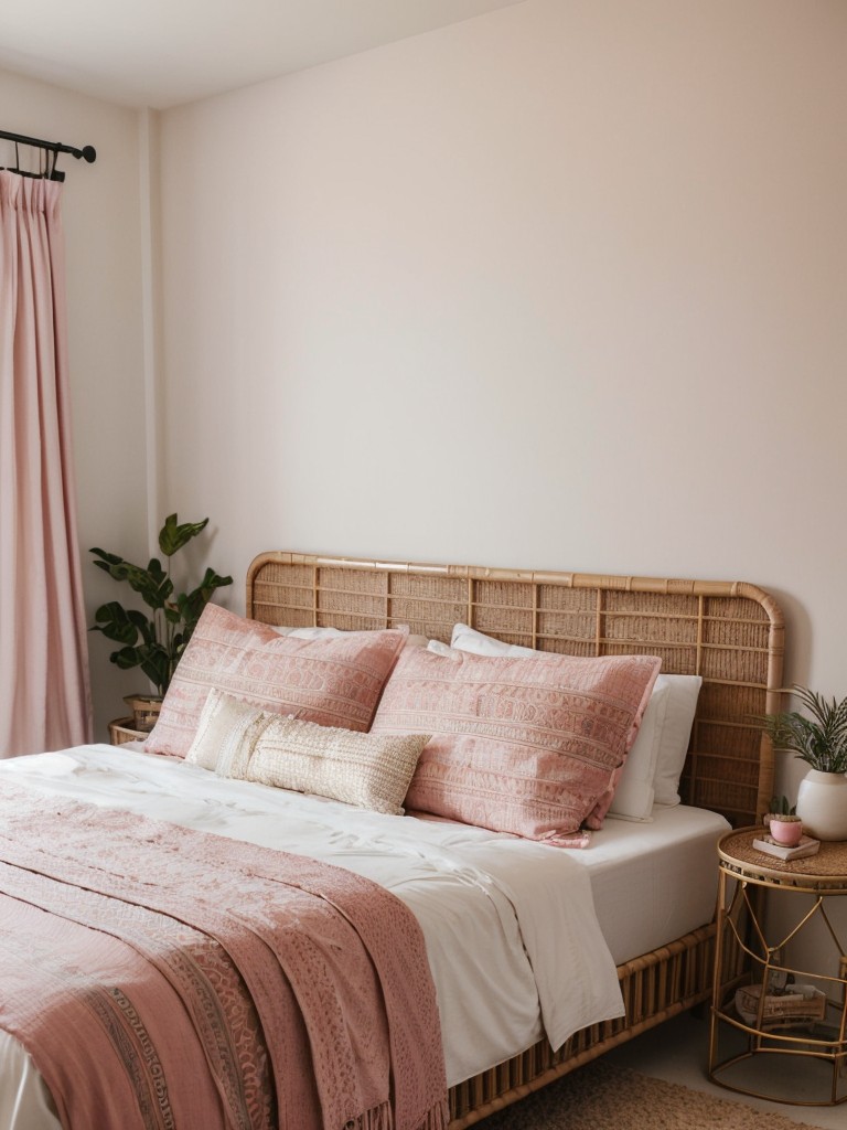 Stunning Pink Bedroom Decor: Luxurious Apartment Style