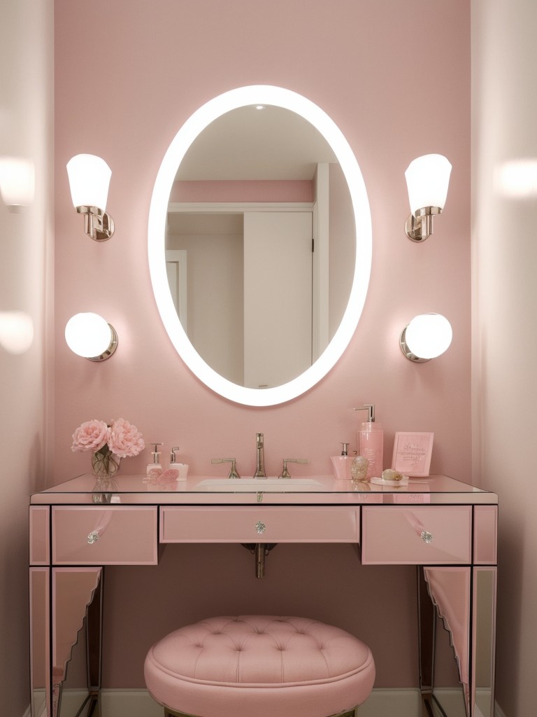 Blushing Beauty: Glam up your Bedroom with a Pink Vanity Table