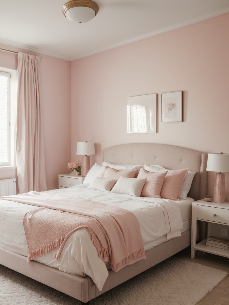 Cozy Chic: Elegant Apartment Decor Ideas with a Pink Touch