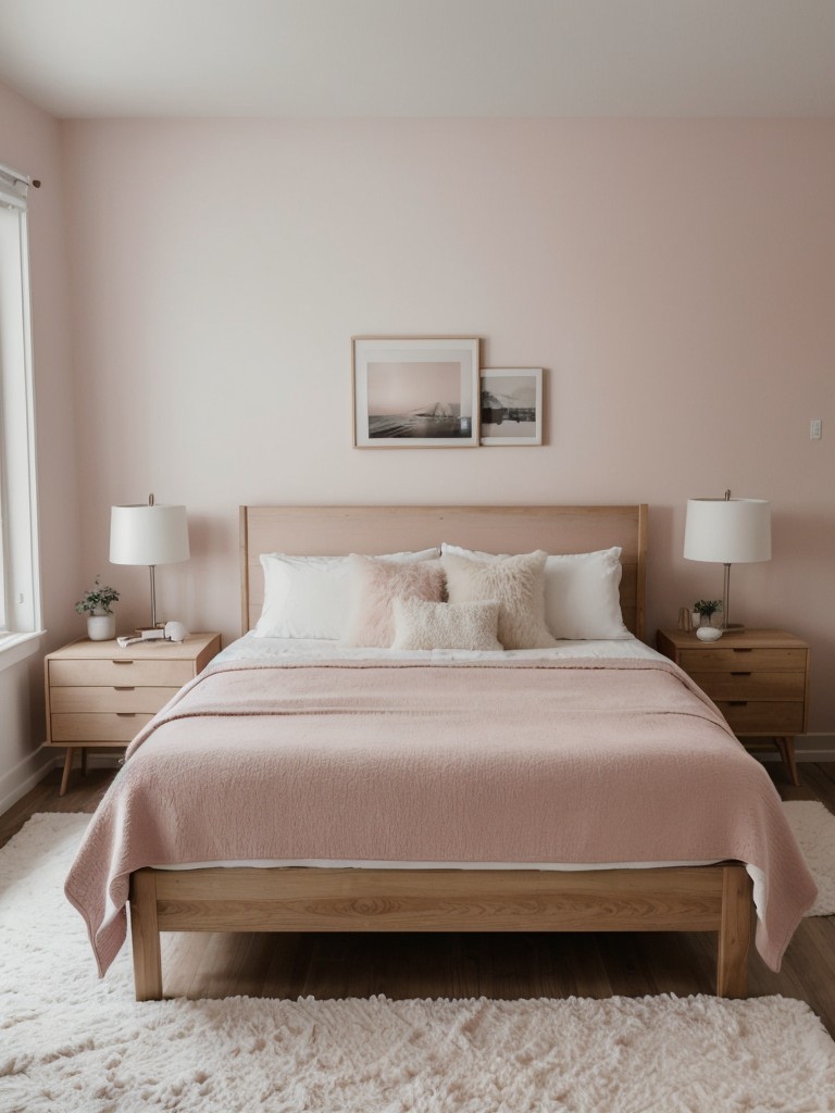 Cozy Scandi Vibes: Modern Pink Apartment Inspo