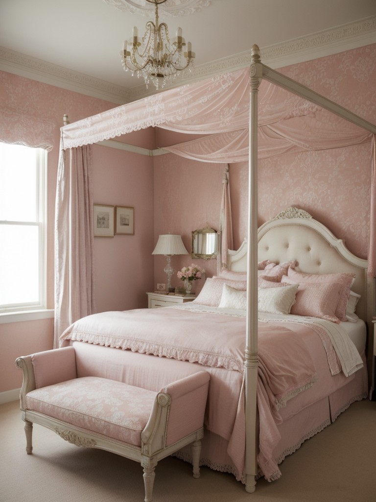 Timeless Charm: Sophisticated Pink Bedroom Decor Inspiration