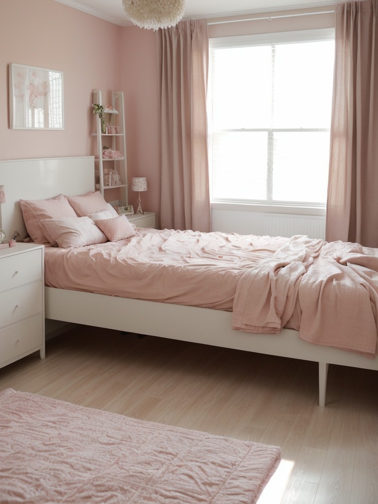 Chic Apartment Vibes: Stylish Pink Bedroom Decor Inspiration