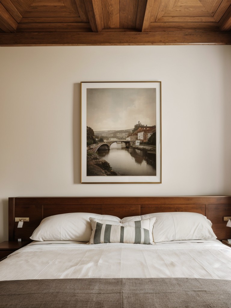 Artful Frames: Elevate Your Apartment with Vintage-Inspired Bedroom Decor