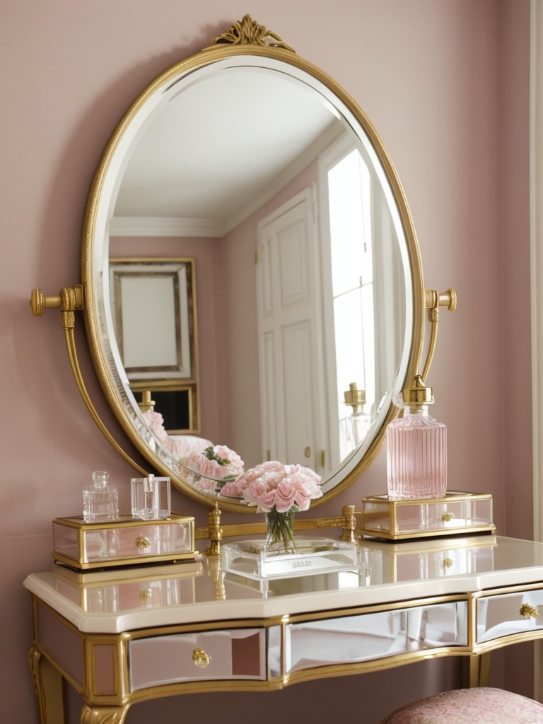 Timeless Pink Bedroom Decor: Vintage Romance for Your Apartment