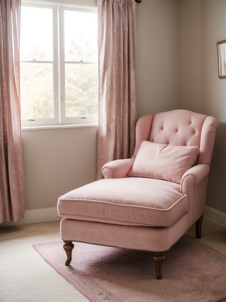 Cozy Vintage Bedroom: Pink Decor Ideas for a Romantic Apartment