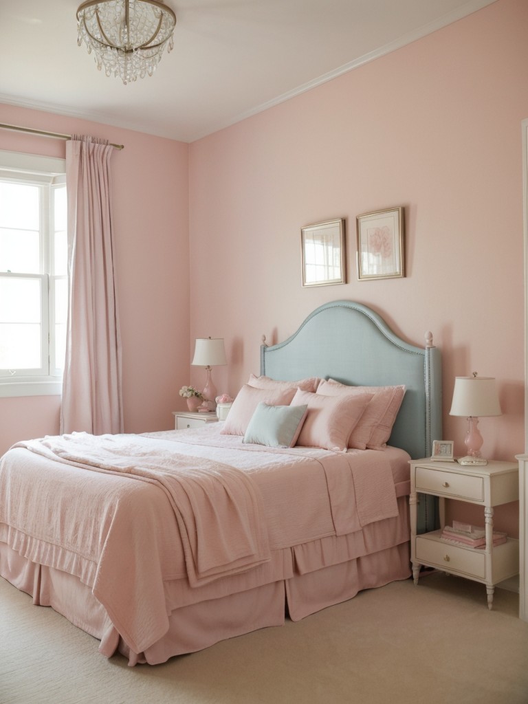 Vintage Pink Bedroom: Timeless Decor Ideas for a Dreamy Apartment.