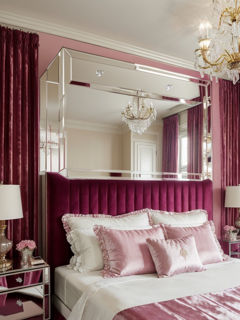 Glamorous Bedroom Decor: Hollywood Regency-inspired Opulence