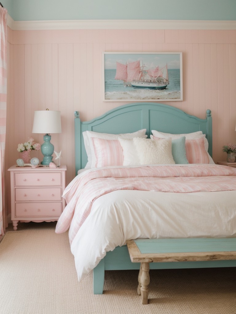 Pink Dream Apartment: Coastal Vibes for a Calming Haven