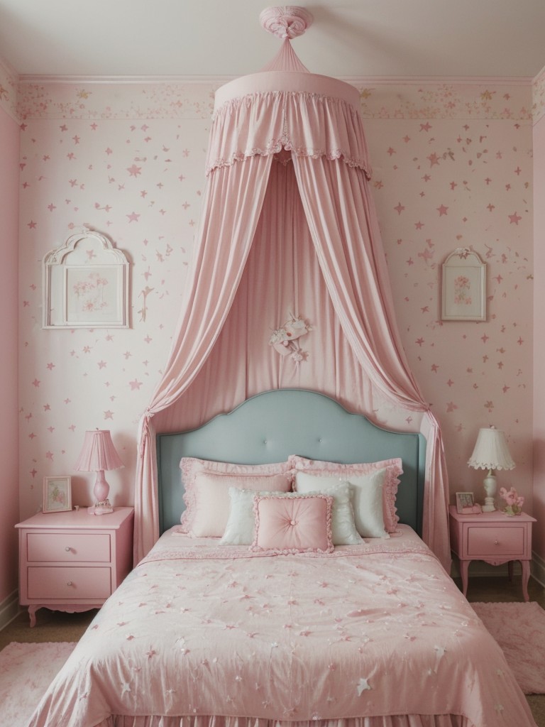 Enchant your apartment with whimsical pink decor!