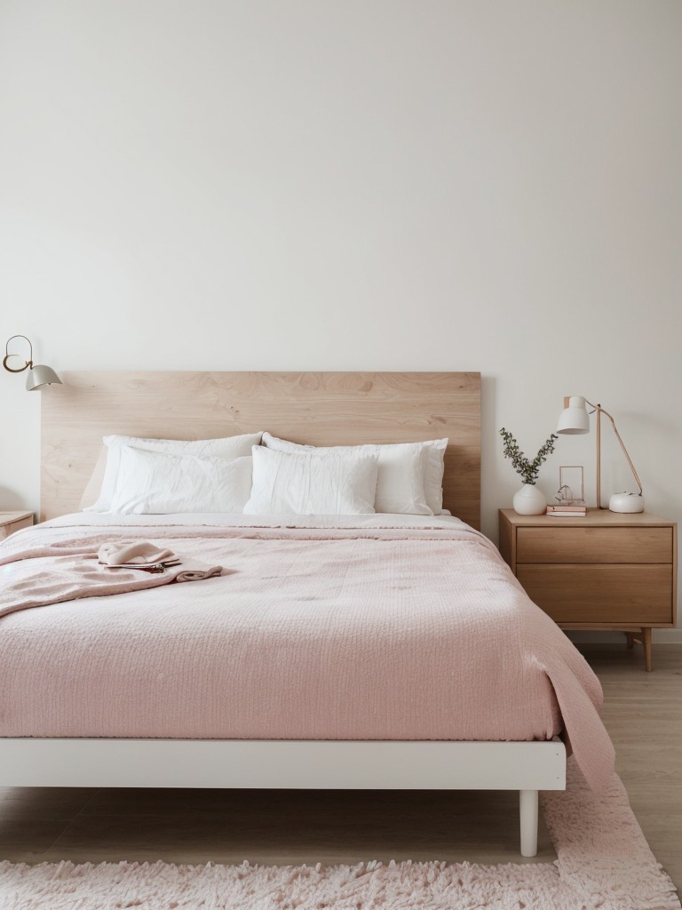 Blissful Pink Apartment Decor: Embrace a Modern Scandinavian Vibe!