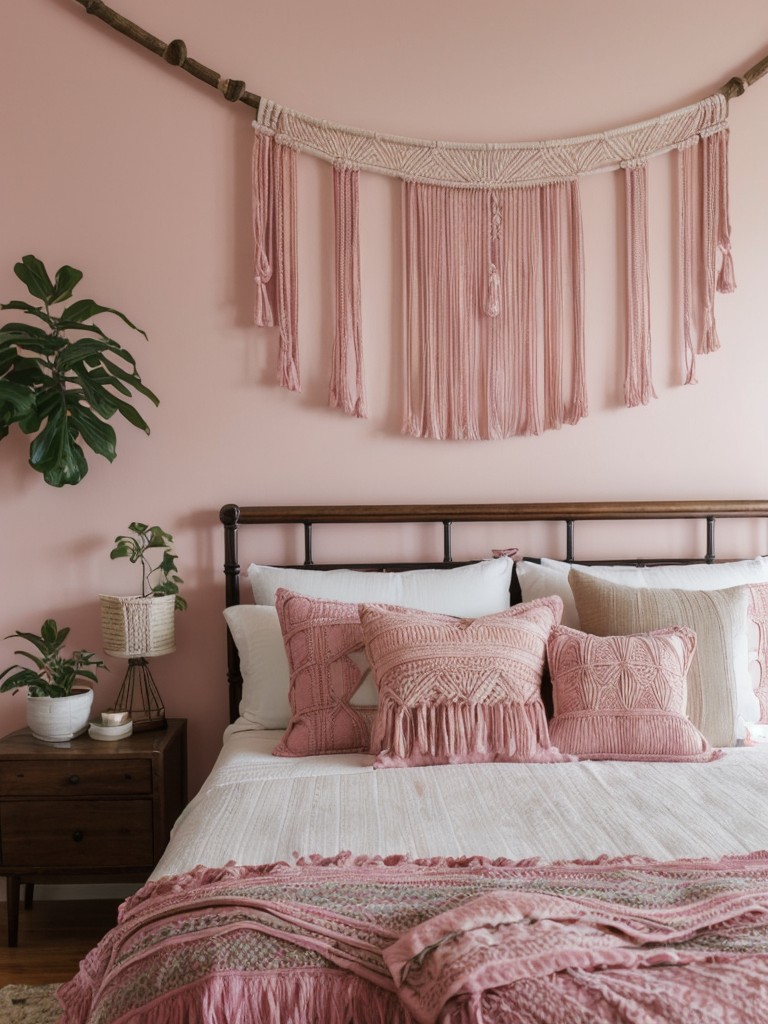 Boho Bliss: Dreamy Pink Bedroom Decor Ideas for Your Apartment