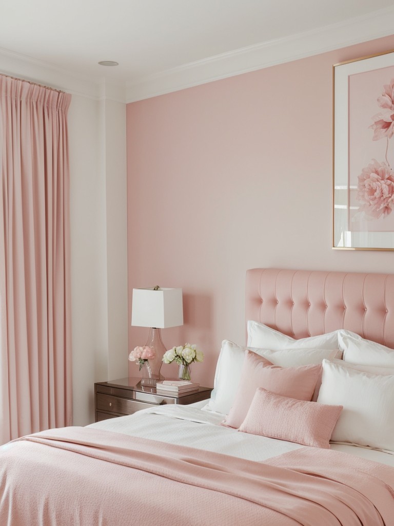 Blush Bliss: Elevate Your Apartment with Sophisticated Pink Decor