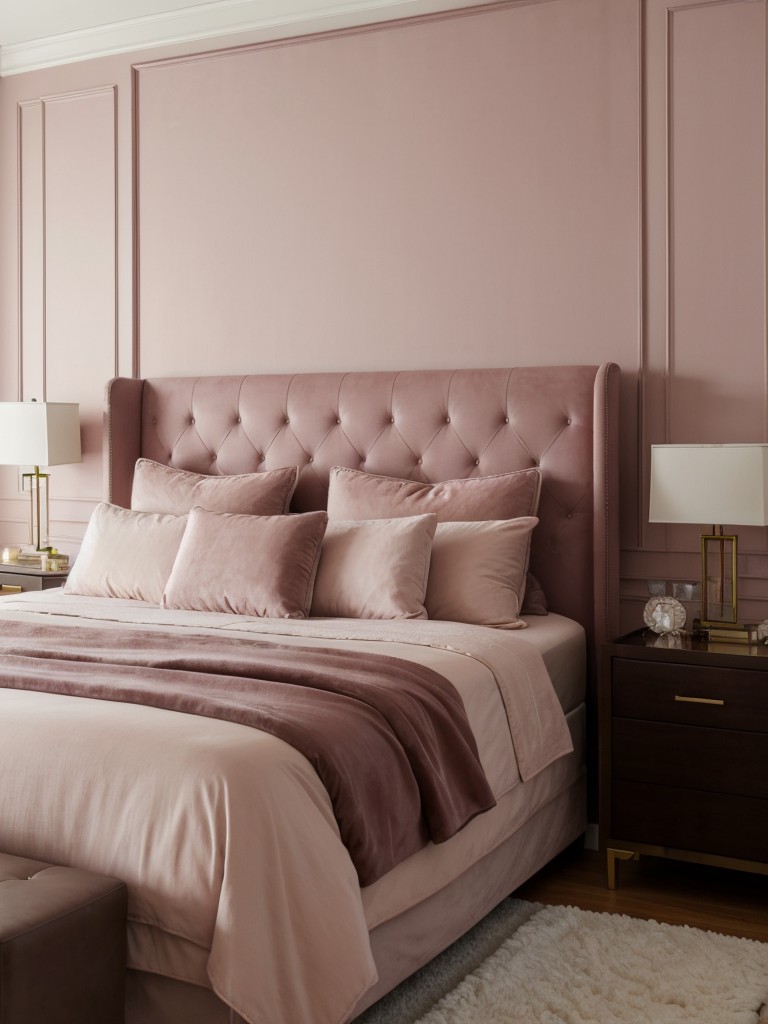 Blush Haven: Chic Apartment Bedroom Vibes