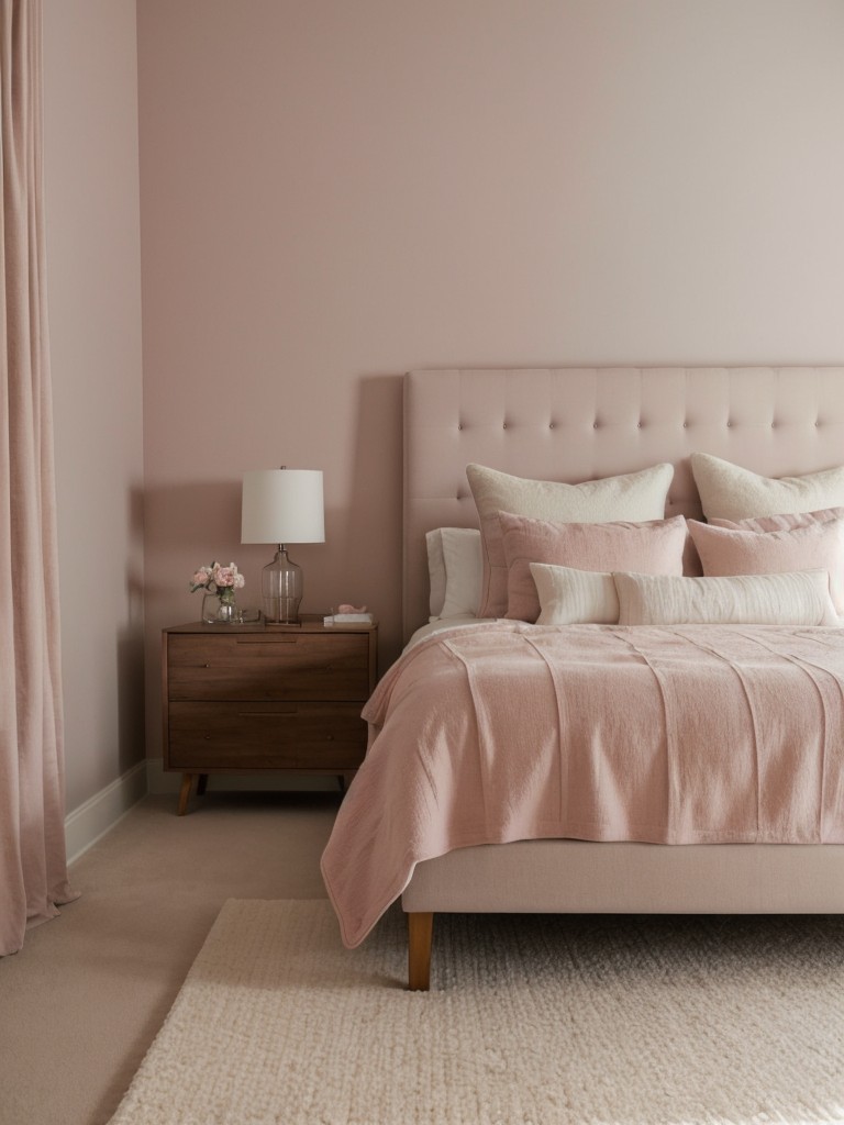 Cozy Pink Bedroom: Elevate Your Space with Mellow Mauve.