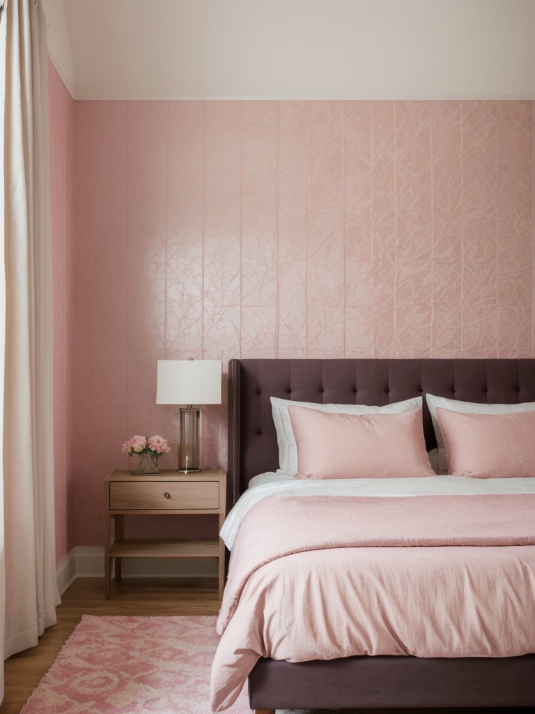 Blush Bliss: Chic Apartment Bedroom Decor Ideas