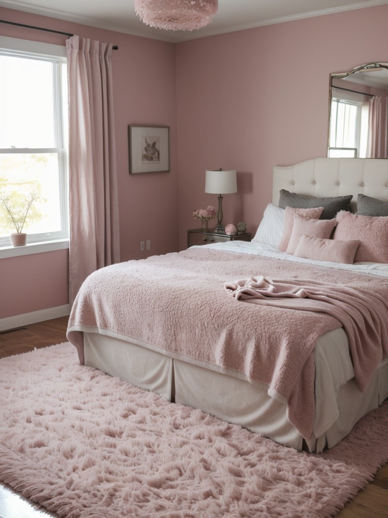 Cozy & Chic: Bedroom Decor with Plush Rugs