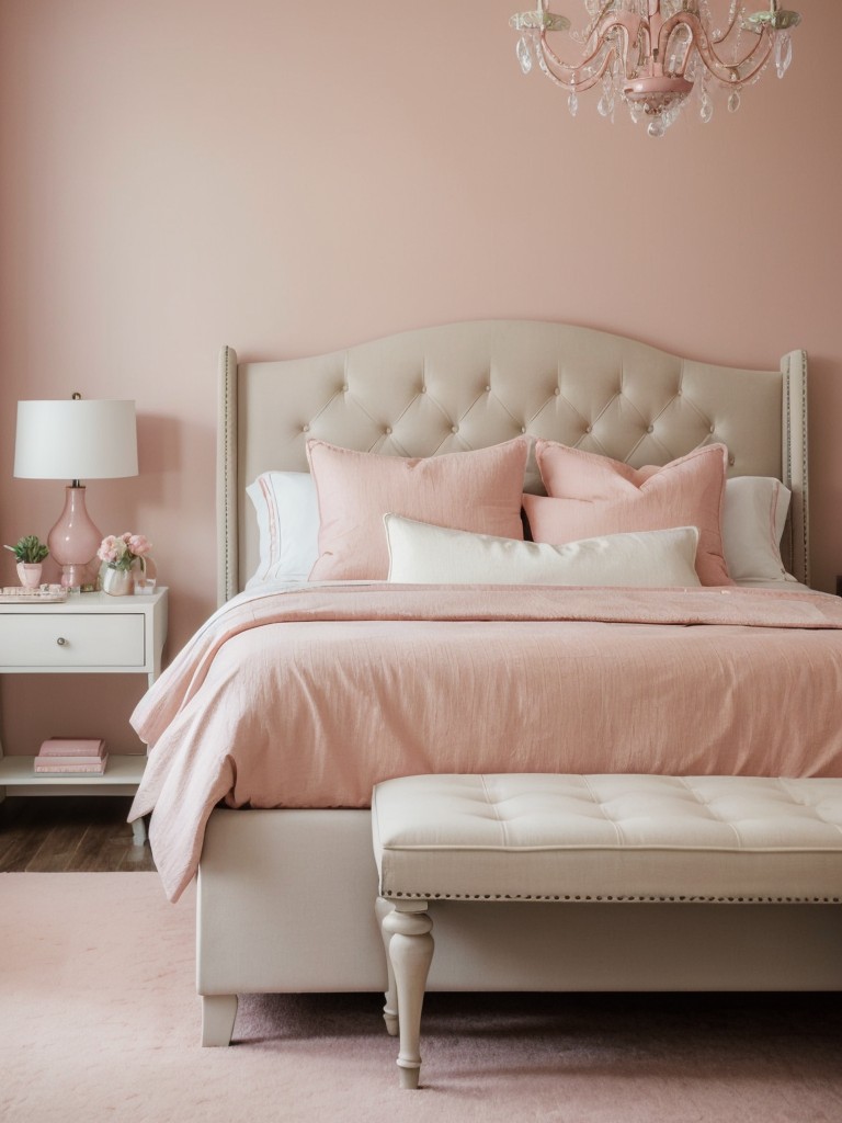 Pretty in Pink: Chic Apartment Bedroom Decor Ideas