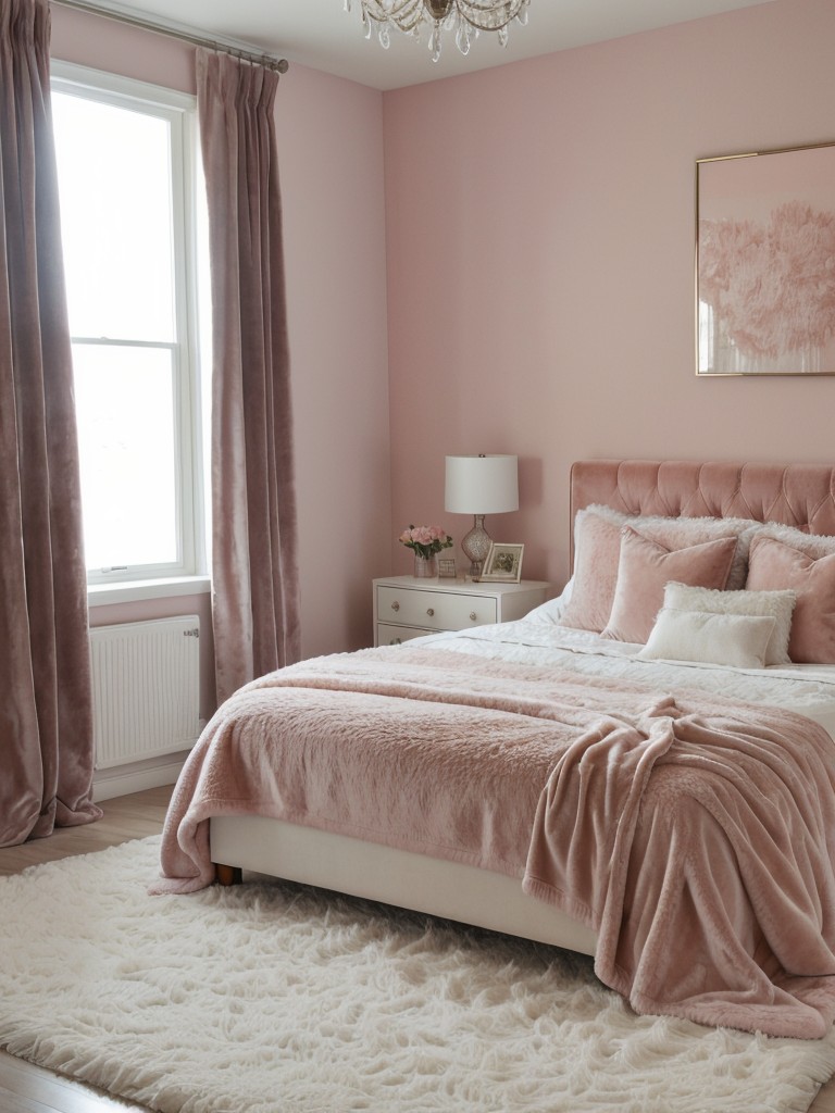 Pretty in Pink: Stylish Apartment Bedroom Ideas