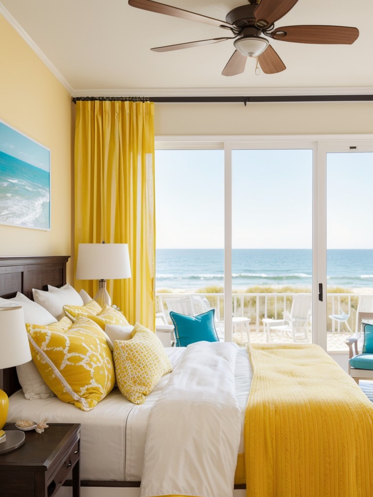 Beachy bedroom bliss: Elevate your space with coastal decor.