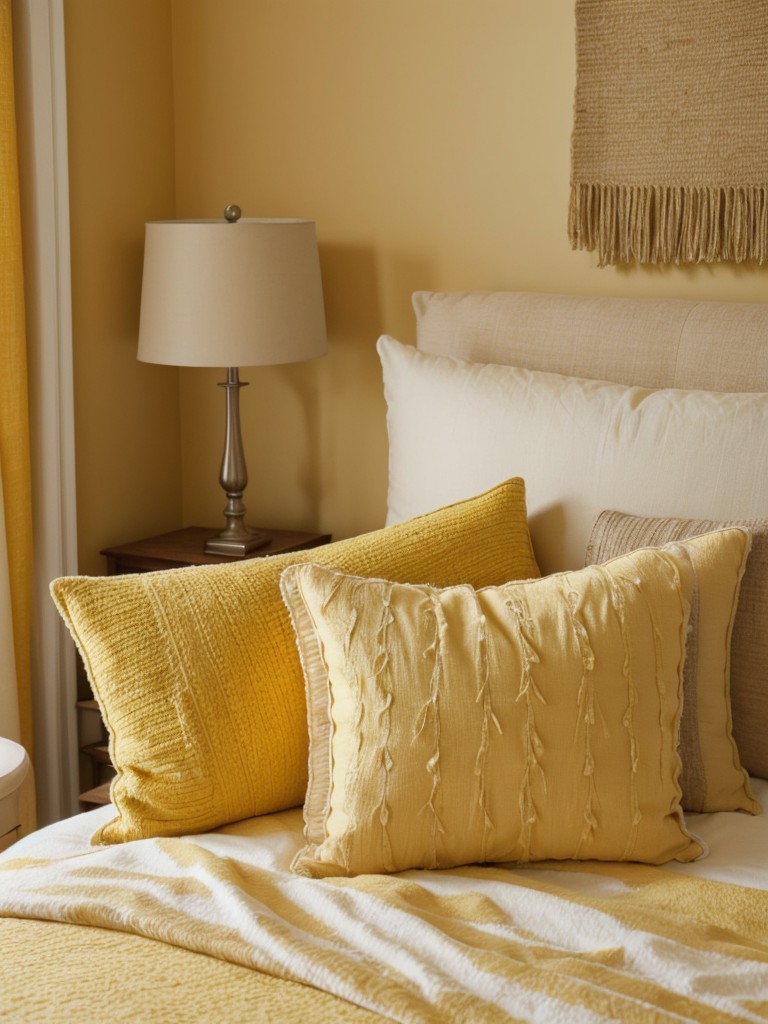 Sunshine in your space: Amp up your apartment with vibrant yellow decor!