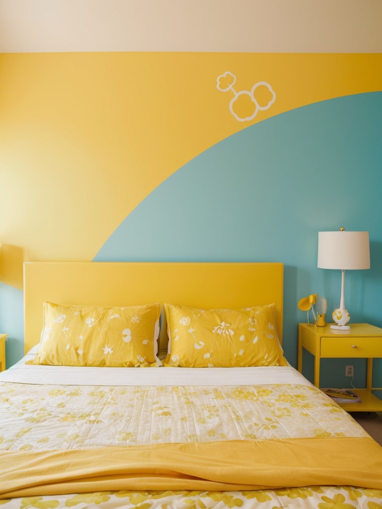 Sunshine Chic: Elevate your apartment with vibrant yellow decor!