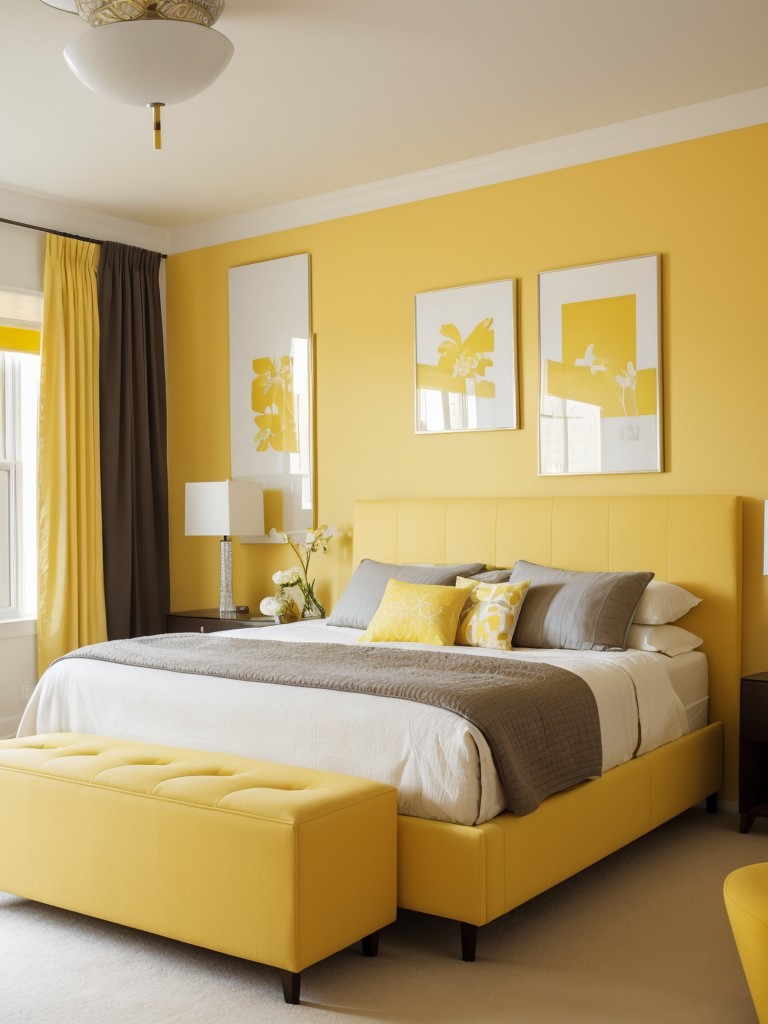 Yellow Decor 101: Elevate your bedroom with sunny vibes and a modern twist!