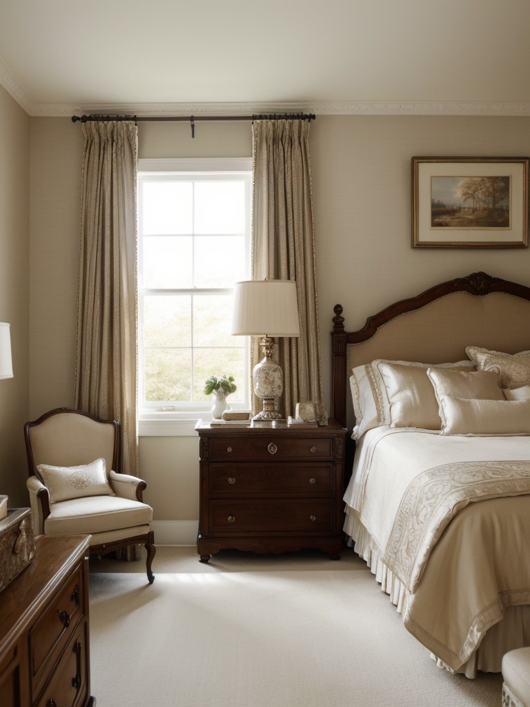 Create a Luxurious Traditional Bedroom Retreat with Plush Decor